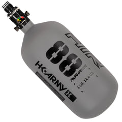 HK Army Alpha Air Carbon Fiber Tank w/ HP8 Reg - 88ci / 4500psi (Shadow / Graphite)