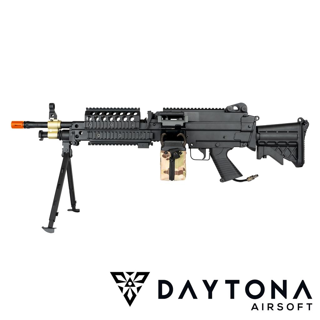 Daytona M249 MK46 Pre-Built Complete Gun – Daytona Gun Airsoft