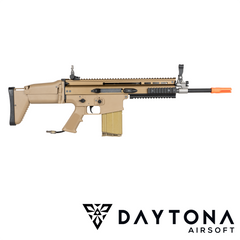 Daytona WE SCAR-H MK17 Pre-Built Complete Gun (Black / Tan)