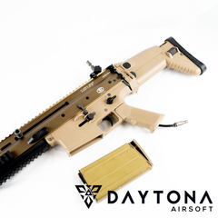 Daytona WE SCAR-H MK17 Pre-Built Complete Gun (Black / Tan)
