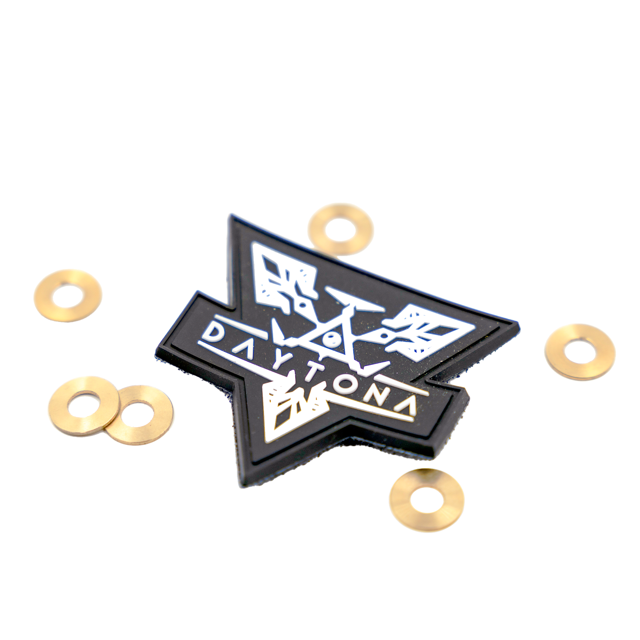 Daytona Plunger/Airshaft Shims Set (1mm Brass / Steel)