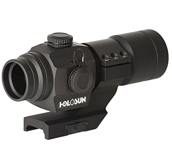 Holosun HS406A Tube Red Dot Sight with 30mm Cantilever Weaver Mount