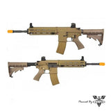 Daytona WE HK416 / 888 Pre-Built Complete Gun (Black / Tan)
