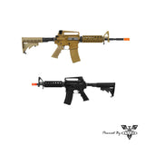 Daytona WE M4 RIS Pre-Built Complete Gun (Black / Tan)